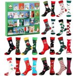 Calendrier de lavent de chaussettes pour adultes hommes femmes 24 paires chaussettes de calendrier de ... Calendrier de lavent de chaussettes pour adultes hommes femmes 24 paires chaussettes de calendrier de ...