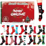 Calendrier de lavent - pimpimsky - 2024 - 24 chaussettes - 80% coton - doux confortable