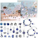 Calendrier de lavent 2025 bijoux fille 24 calendar bracelet diy en acier inoxydable cadeau noel fille ...
