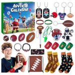 Calendrier de lavent 2025 compte  rebours de nol de 24 jours accessoires cadeaux pour les ftes sportives ...