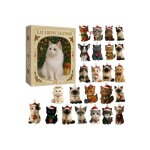Calendrier de lavent chats 2025 - 24 races flines en figurines acrylique - collection spciale pour ...