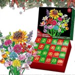 Calendrier de lavent - hono - bouquet de fleurs - 24 jours - activit� familiale - multicolore