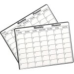 Calendrier magntique pour frigo 2pcs tableau blanc magntique pour rfrigrateur calendrier mensuel magntique ...