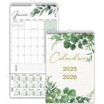 Calendrier mural / frigo 2025 2026 mensuel calendrier magnetique frigo oct. 2025  dc. 2026 ? planificateur ...