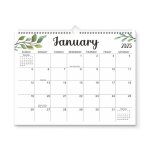 Calendrier mural janvier 2025 - juin 2026 375292 mm planificateur de calendrier mural parfait pour une ...