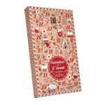 Calendrier photophore bougie parfume gingerbread