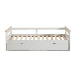 Calicosy - lit gigogne couchages 90x190 cm - elsa - blanc