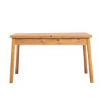 Calicosy - table � manger extensible de 120 � 150 cm d�cor pin atlantique - santiago - pin atlantique ...