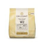 Callebaut n°w2 finest 28% de couverture de chocolat blanc belge (callets) 400g Callebaut n°w2 finest 28% de couverture de chocolat blanc belge (callets) 400g