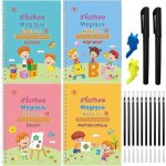 Calligraphy francais 4 livres cahier apprendre crirecahier reutilisable effaablecahier calligraphie enfant ... Calligraphy francais 4 livres cahier apprendre crirecahier reutilisable effaablecahier calligraphie enfant ...