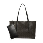 Calvin klein coated emblem - grand sac cabas noir lv04f3266g - 2xa