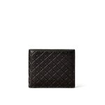 Calvin klein emblem emboss - portefeuille noir lv04d1129g - ub1