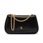 Calvin klein hardware monogram - sac rabat noir lv04f3171g - yih