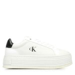 Calvin klein jeans bold flatf low lace mg baskets femme