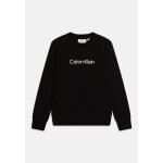 Calvin klein jeanssweat - shirt � col rond et coupe classique avec logo noir