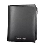 Calvin klein portefeuille en cuir noir lgant avec bloc rfid