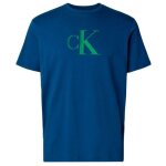 T - shirt bleu homme calvin klein jeans center lv04rc857g