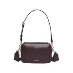Calvin klein webbing double - sac bandouli�re bordeaux lv04f3165g - bap