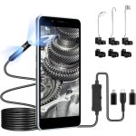 Cam�ra canalisation endoscope � double objectif - 1920p hd capteur de 200w pixels endoscope type c de ...