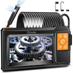 Camera endoscopique 10m double objectif ferdiiz 1080p hd ecran ips 43 pouces camera inspection canalisation ...