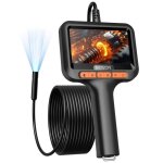 Camera endoscopique 10m avec cran et lumire 1920p hd camera canalisation avec cran ips 43 pouces et ...