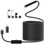 Camera endoscopique dinspection 1920 hd serpent avec 8 led pas de wifi camera inspection canalisation ...