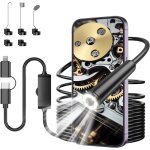 Camera endoscopique dinspection 1920 hd serpent avec 8 led pas de wifi camera inspection canalisation ...