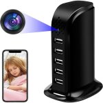 Cam�ra espion wifi - 1001 piles batteries - mini cam�ra cach�e - 1080p hd - d�tection de mouvement - ...