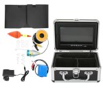 Cam�ra de p�che sous marine portable 7 po lumi�re blanche led d�tecteur de poisson lcd 1200tvl pour p�che ...