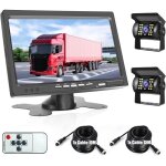 Camera de recul - camera recul - 2 camérasmoniteur lcd 7étancheavec 15m + 10m câble - pour camping car ... Camera de recul - camera recul - 2 camérasmoniteur lcd 7étancheavec 15m + 10m câble - pour camping car ...