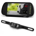 Cam�ra de recul num�rique sans fil etanche ip68 vision nocturne avec antenne int�gr�e facile � installer ...