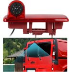 Cam�ra de recul renault trafic / opel vivaro 2014 ir nuit ip67 angle r�glable 3e feu stop guide de stationneme ...