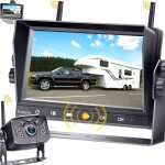 Cam�ra de recul sans fil wifi camion t5 - moniteur lcd 7 �tanche 1080p
