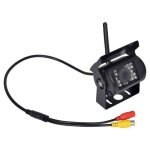 Camera de recul sans fil wifi hd 12v - 24v pour camion grand angle 170 degre distance de transmission ...
