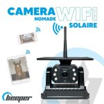 Caméra de recul solaire ou caméra de surveillance solaire - magnétique - sans fil sans ecran sur smartphone ... Caméra de recul solaire ou caméra de surveillance solaire - magnétique - sans fil sans ecran sur smartphone ...