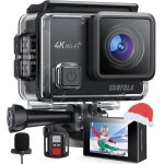 Camra sport 4k 30fps - 20mp camscope wifi appareil photo tanche 40m 170grand - angle webcam avec ...