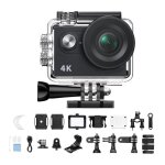 Cam�ra sport - camera 4k - appareil photo - 4k 30fps 20mp wifiavec stabilisationgrand angle de 170� - ...