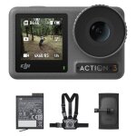 Caméra sport - dji - osmo action 3 - vidéo 4k hdr - stabilisation rocksteady 3. 0 - couleur 10 - bit Caméra sport - dji - osmo action 3 - vidéo 4k hdr - stabilisation rocksteady 3. 0 - couleur 10 - bit