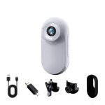 Cam�ra de sport hdenregistreur pour animaux de compagnie64g de m�moirecam�ra portable avec clip rotatif ...