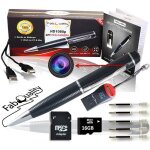 Camra stylo fabquality cache 1080p hd camra espion avec enregistrement vido - audio - photographie ...
