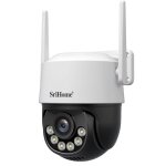 Cam�ra surveillance 4k 8mp wifi cam�ra ext�rieur 360� 2. 4g / 5ghz wifi d�tection mouvement audio bidirectionn ...