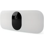 Camra de surveillance arlo pro 3 floodlight - wifi sans fil - blanc - 2k - eclairage spotlight puissant ...