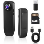 Camera de surveillance sans internet 1080p mini camera espion sans fil avec batterie 1000mah sans wifi ...