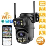 Caméra de surveillance wifi 4k 8mp double objectif zoom numérique 4x ai human detect onvif sécurité extérieure ... Caméra de surveillance wifi 4k 8mp double objectif zoom numérique 4x ai human detect onvif sécurité extérieure ...