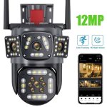 Camera de surveillance wifi exterieure 6k 12mp hd caméra ip détection humaine vision nocturne couleur ... Camera de surveillance wifi exterieure 6k 12mp hd caméra ip détection humaine vision nocturne couleur ...