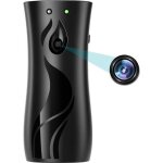 Camra de surveillance - wifi - hd 1080p - dtection de mouvement - noir - humidificateur factice