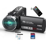 Caméscope 4k caméra vidéo 48mp vision nocturne infrarougezoom numérique 18x webcam 30fps 3 rotation camescope ... Caméscope 4k caméra vidéo 48mp vision nocturne infrarougezoom numérique 18x webcam 30fps 3 rotation camescope ...
