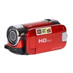 Camescope numerique 16 mp 1080p full hd zoom numrique 16x cran rotatif  270 rouge