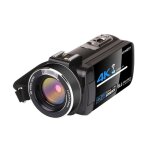 Cam�scope num�rique 4k wifi 13mp �cran hd 3 pouces zoom 18x vision nocturne infrarouge portable noir