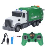 Camion dassainissement modle de voiture 2. 4g tlcommande rc poubelle jouet enfants vacances anniversaire ...